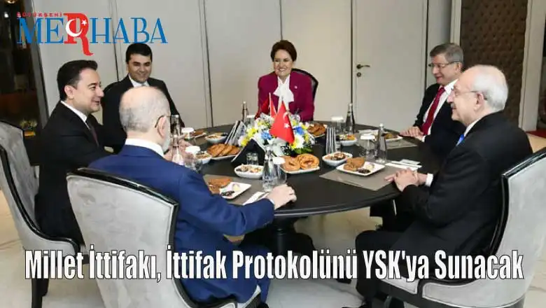 Millet İttifakı, İttifak Protokolünü YSK'ya Sunacak