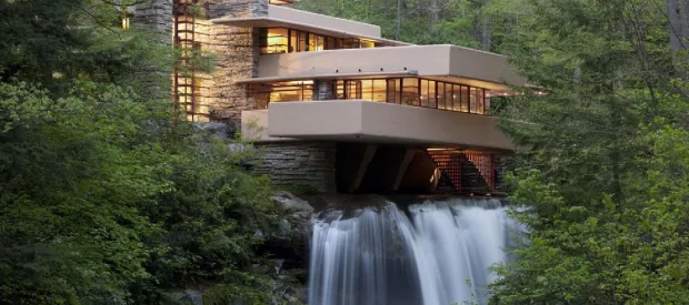 Şelale Evi, ABD