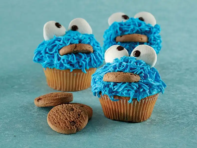 Kurabiye Canavarı Cupcake