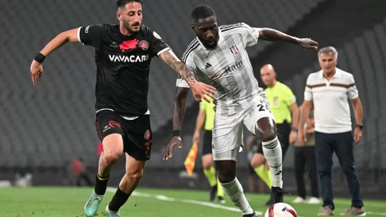 Beşiktaş Süper Lig'de Yeni Sezona Galibiyetle Başladı