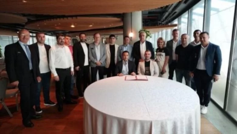 Beşiktaş ve Neftçi İş Birliği Protokolü İmzaladı