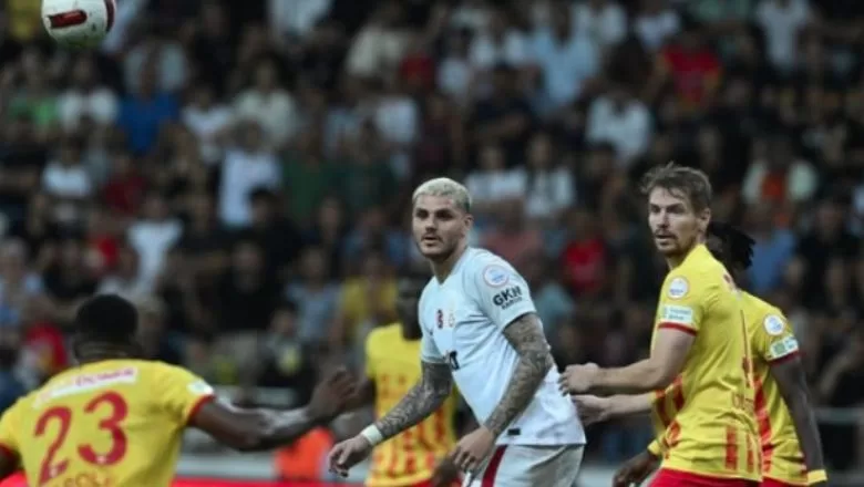 Galatasaray Sezonun İlk Haftasında Berabere Kaldı