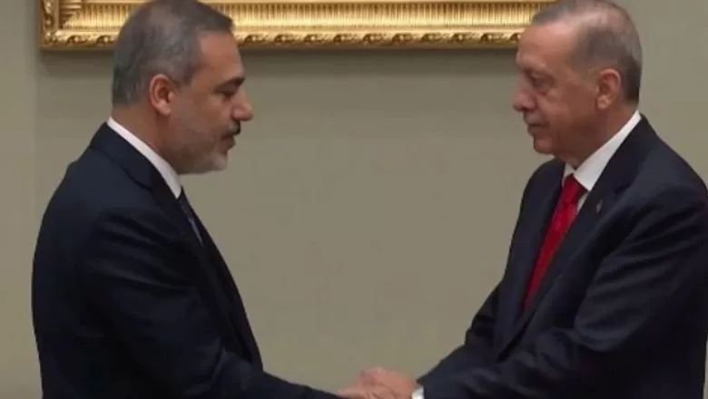 Hakan Fidan'a "Üstün Hizmet Madalyası"