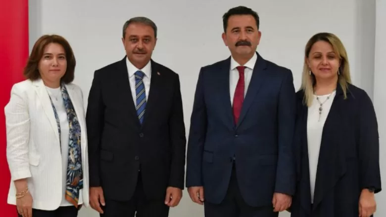 İl Emniyet Müdürü Hasan Onar'a Veda Yemeği