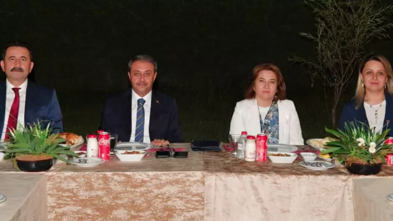 İl Emniyet Müdürü Hasan Onar'a Veda Yemeği