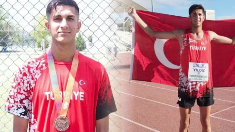 İsrail'de Avrupa İkincisi: Milli Atlet Hayrettin Yıldız
