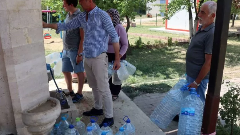 Parktaki Çeşmeler Artık Ücretli