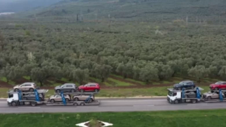 TOGG'lar Balıkesir'e Yola Çıktı