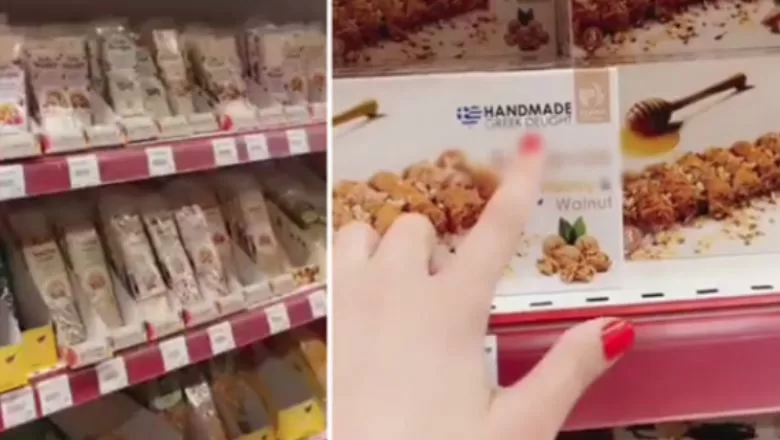 Yunanistan'da Bir Markete Giren Türk Gözlerine İnanamadı